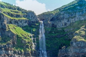 Waterfall Flores Azores